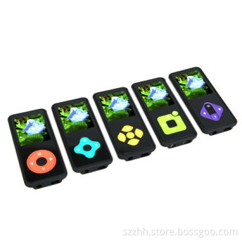 MP4 Player with Built-in FM Radio, Supports WMA, WAV, ASF and AVI Formats, 1.8-inch TFT